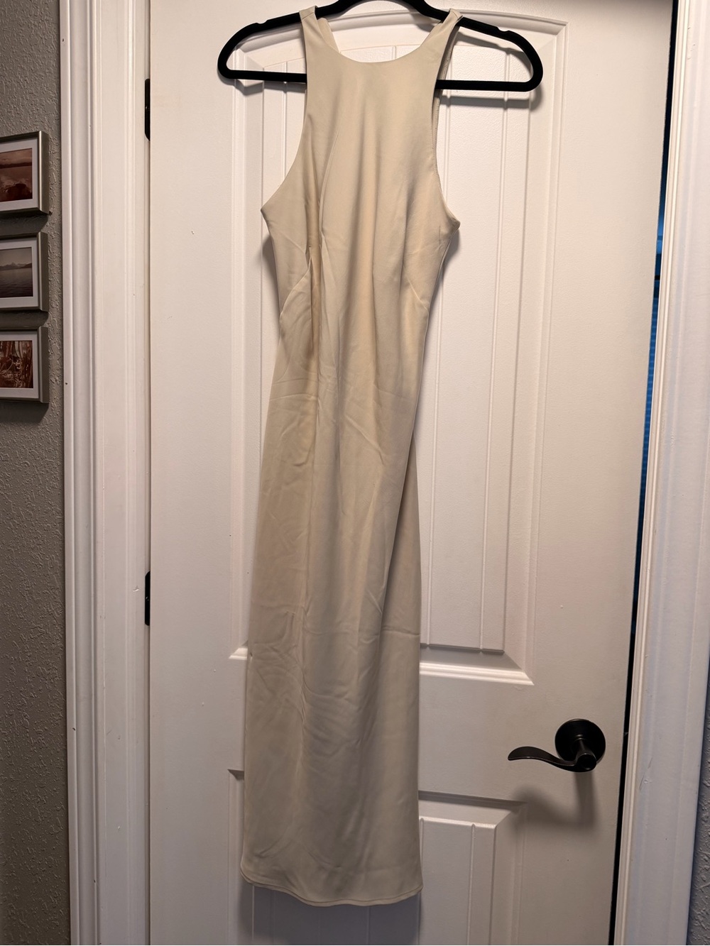 a new day Cream High-Neck Maxi Dress
